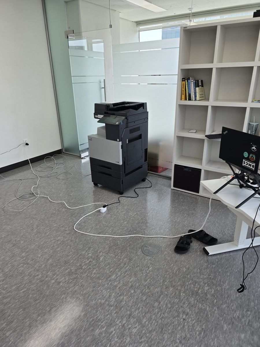 금천구 가산동 신도리코 D321 복합기 렌탈 설치 현장 사진 2