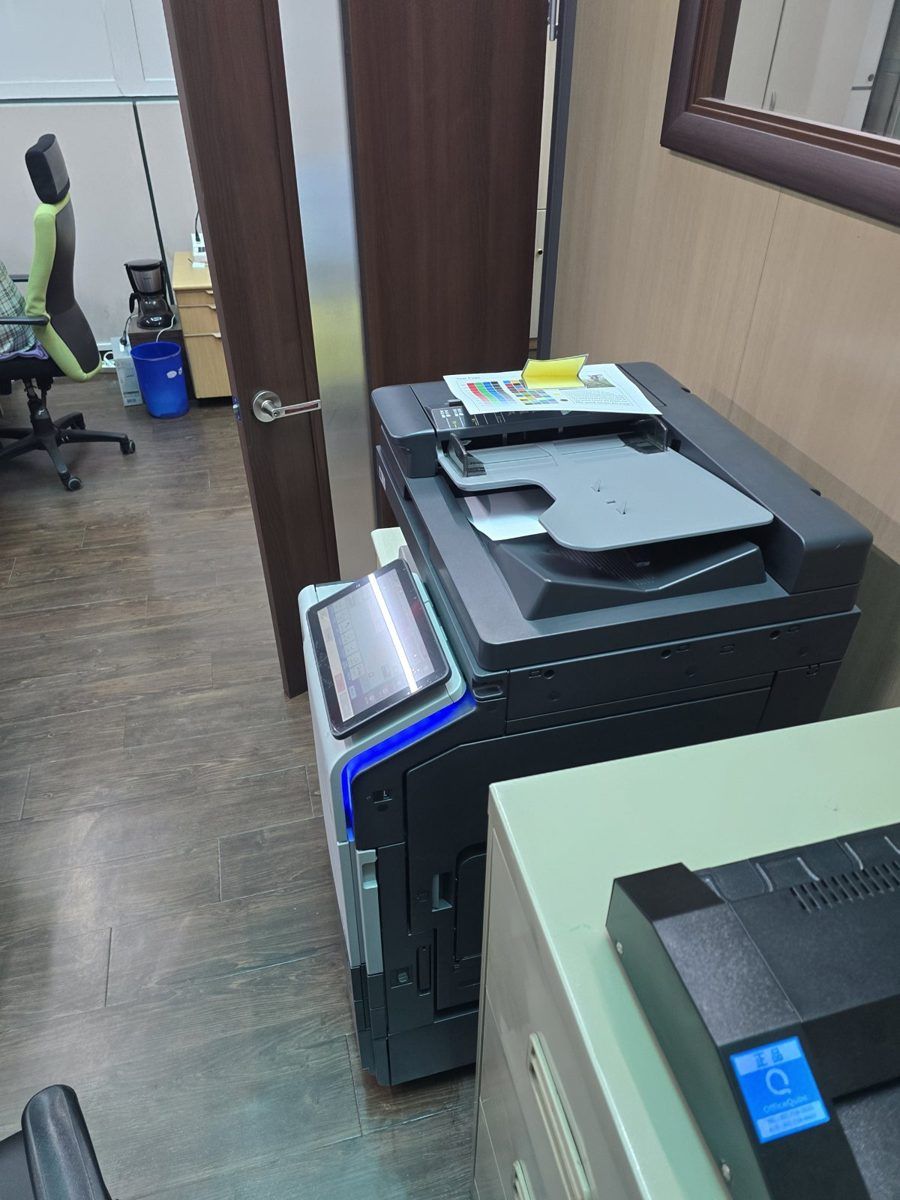 금천구 가산동 신도리코 D450 복합기 렌탈 설치 현장 사진 3